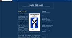 Desktop Screenshot of bunte-truemmer.blogspot.com