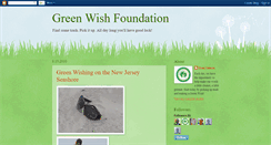 Desktop Screenshot of greenwishfoundation.blogspot.com