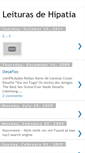 Mobile Screenshot of leiturasdehipatia.blogspot.com