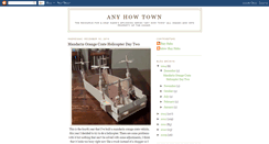 Desktop Screenshot of anyhowtown.blogspot.com