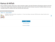 Tablet Screenshot of kamus-almiftahus.blogspot.com