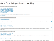 Tablet Screenshot of curiebiology.blogspot.com