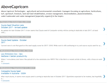 Tablet Screenshot of abovecapricorn.blogspot.com