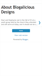 Mobile Screenshot of blogaliciousdesigns10.blogspot.com