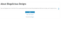 Tablet Screenshot of blogaliciousdesigns10.blogspot.com
