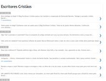 Tablet Screenshot of escritorescristaos.blogspot.com