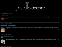 Tablet Screenshot of joselorente.blogspot.com
