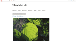 Desktop Screenshot of fotowoche.blogspot.com