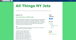 Desktop Screenshot of allthingsnyjets.blogspot.com