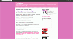 Desktop Screenshot of patitafeia.blogspot.com
