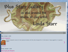 Tablet Screenshot of bluestarrgallery.blogspot.com