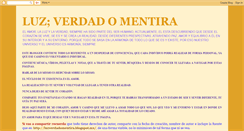 Desktop Screenshot of luzverdadomentira.blogspot.com