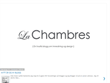 Tablet Screenshot of lachambres.blogspot.com