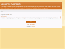 Tablet Screenshot of econapproach.blogspot.com