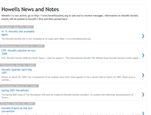 Tablet Screenshot of howellsnews.blogspot.com