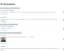 Tablet Screenshot of eldesmadrito.blogspot.com