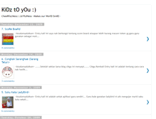 Tablet Screenshot of kidztoyou.blogspot.com