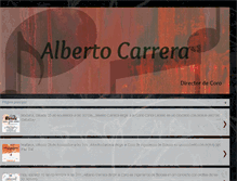 Tablet Screenshot of alberto-carrera.blogspot.com