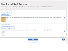 Tablet Screenshot of blackandredjournal.blogspot.com