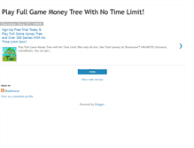 Tablet Screenshot of gamemoneytree.blogspot.com