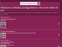 Tablet Screenshot of annikaborjesson.blogspot.com