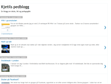 Tablet Screenshot of kjetils-pedblogg.blogspot.com