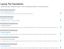 Tablet Screenshot of laying-the-foundation.blogspot.com