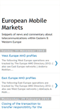 Mobile Screenshot of europemobile.blogspot.com
