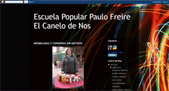 Desktop Screenshot of escuelapopularelcanelo.blogspot.com