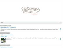 Tablet Screenshot of delicatessepostres.blogspot.com