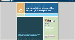 Desktop Screenshot of ex-girlfriend-pics.blogspot.com