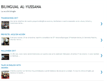 Tablet Screenshot of al-yussanabilingue.blogspot.com