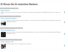 Tablet Screenshot of elrincondeunautenticorockero.blogspot.com