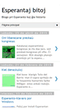 Mobile Screenshot of enesperantujo.blogspot.com