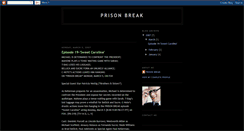 Desktop Screenshot of prisonbreakseries.blogspot.com