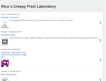 Tablet Screenshot of creepylab.blogspot.com