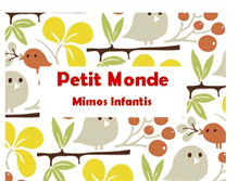 Tablet Screenshot of petitmondeinfantil.blogspot.com