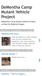 Mobile Screenshot of dementhacampmutantvehicle.blogspot.com