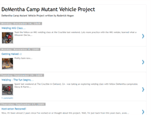 Tablet Screenshot of dementhacampmutantvehicle.blogspot.com