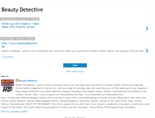 Tablet Screenshot of beautydetectivebg.blogspot.com