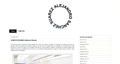 Desktop Screenshot of alejandrosanchezsuarez.blogspot.com