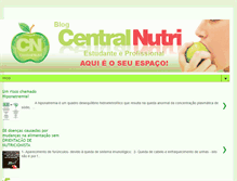 Tablet Screenshot of centralnutri.blogspot.com