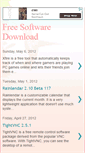 Mobile Screenshot of myfreedownloadsoftware.blogspot.com
