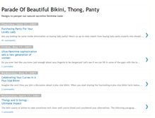 Tablet Screenshot of bikini-thong-panty.blogspot.com