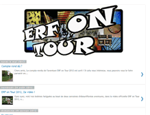 Tablet Screenshot of erf-on-tour.blogspot.com