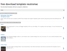 Tablet Screenshot of free-download-template-neutromac.blogspot.com