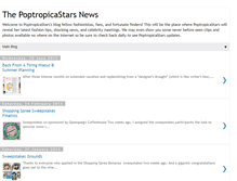 Tablet Screenshot of poptropicastars.blogspot.com