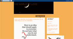 Desktop Screenshot of love-sunny-raj.blogspot.com