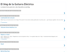 Tablet Screenshot of elblogdelaguitarraelectrica.blogspot.com