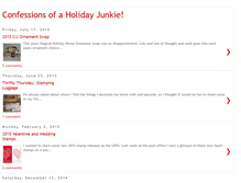 Tablet Screenshot of confessionsofaholidayjunkie.blogspot.com